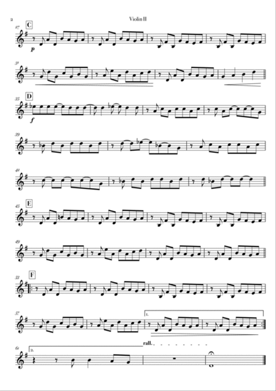 Every Breath You Take String Quartet scores gallery preview page 4