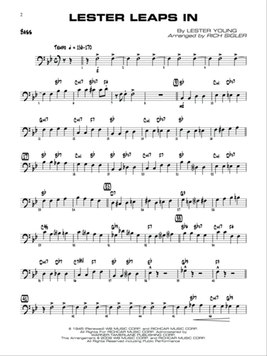 Jazz Band Collection for Jazz Ensemble Jazz Ensemble scores gallery preview page 3