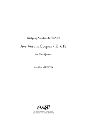 Book cover for Ave Verum Corpus K.618
