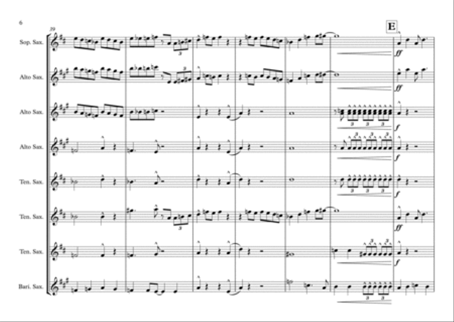 Big Spender Small Ensemble scores gallery preview page 6