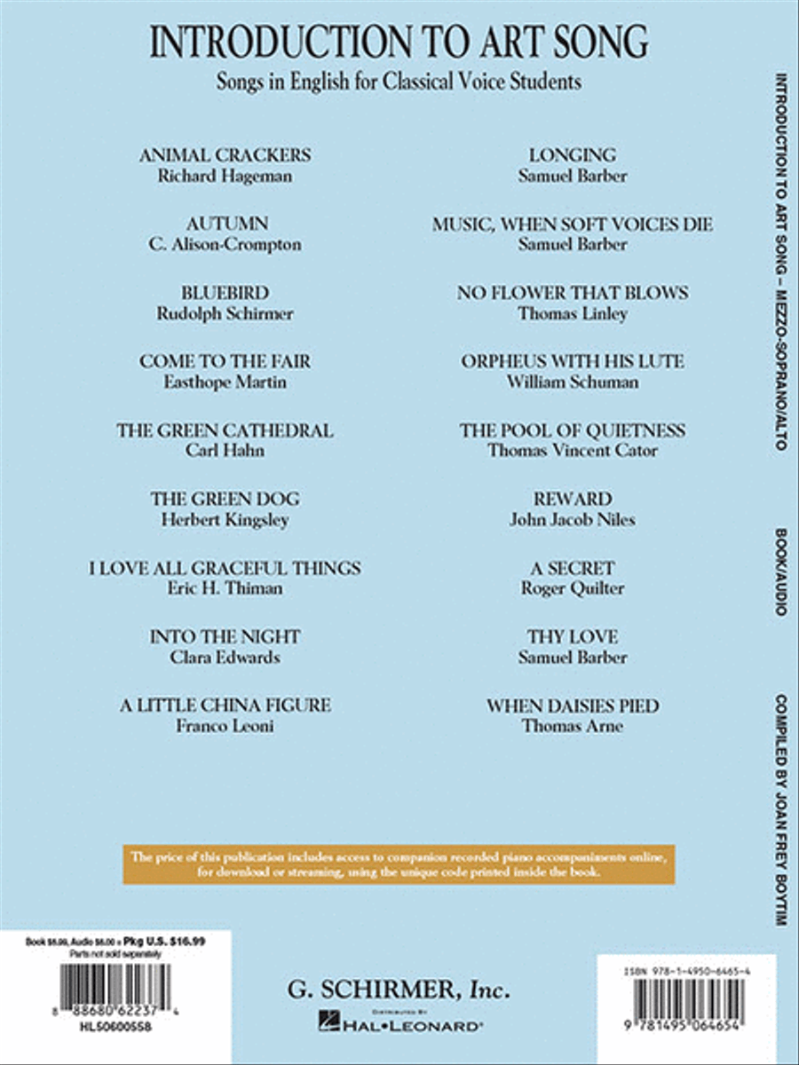 Introduction to Art Song for Mezzo-Soprano/Alto Acoustic Guitar scores gallery preview page 6