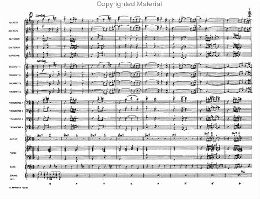 Full Court Press Jazz Ensemble scores gallery preview page 3