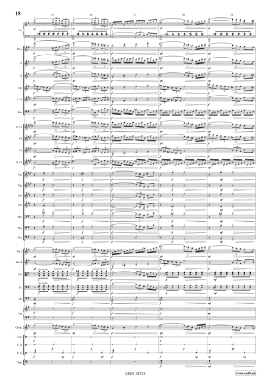 Elegy Elegy Orchestra scores gallery preview page 18