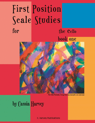 Book cover for First Position Scale Studies for the Cello, Book One