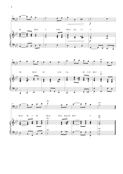 The Star-Spangled Banner - EUA Hymn (Cello and Piano) Chords image number null