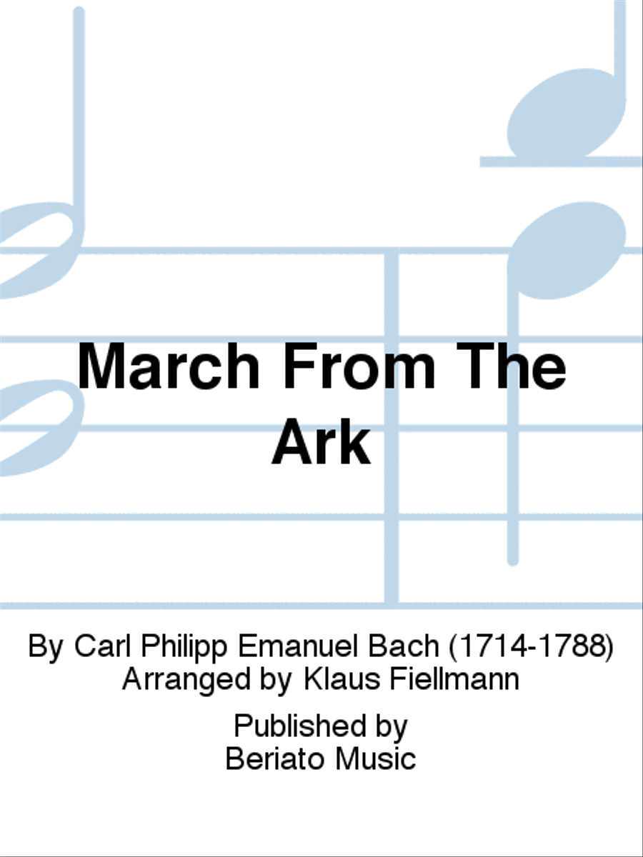 March From The Ark Fanfare Band scores gallery preview page 1