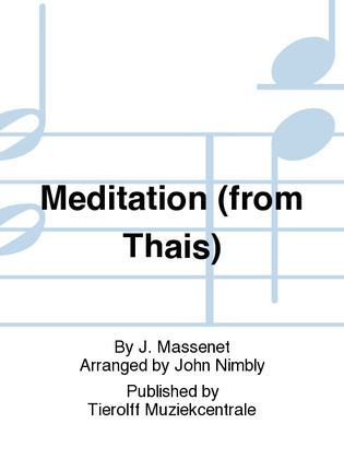 Meditation - from 'Thaïs'