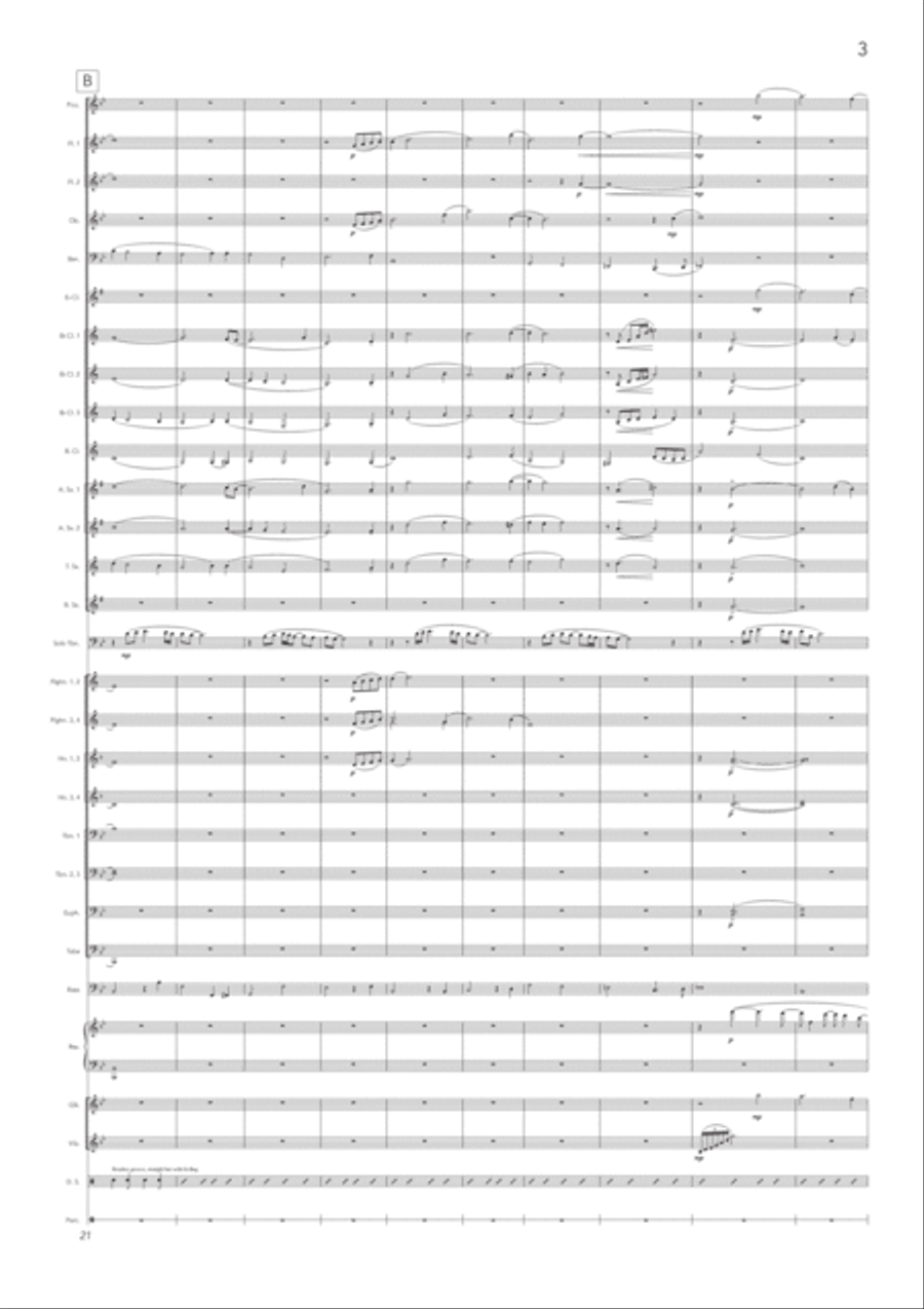 Always On My Mind Concert Band scores gallery preview page 3