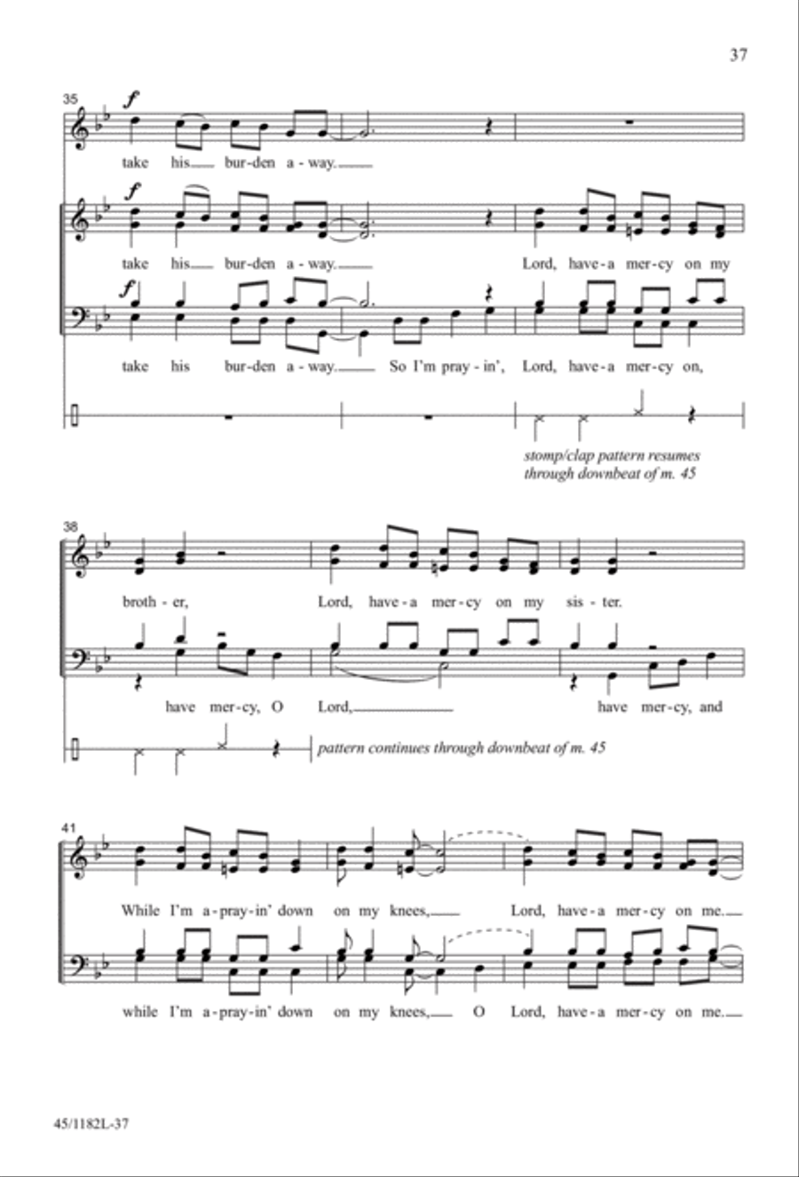 All Around A Cappella 4-Part scores gallery preview page 27