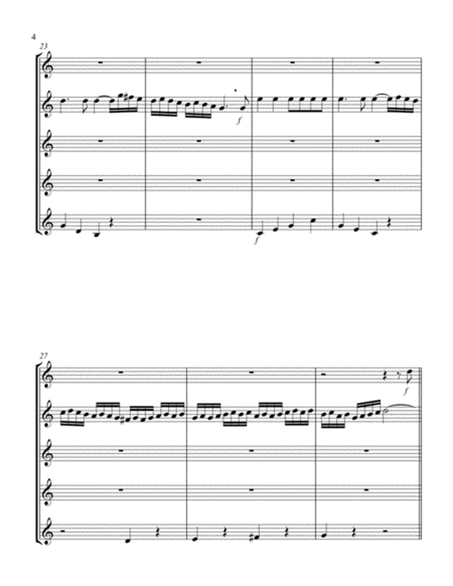 Let the Bright Seraphim (from "Samson") (Trumpet Quintet)