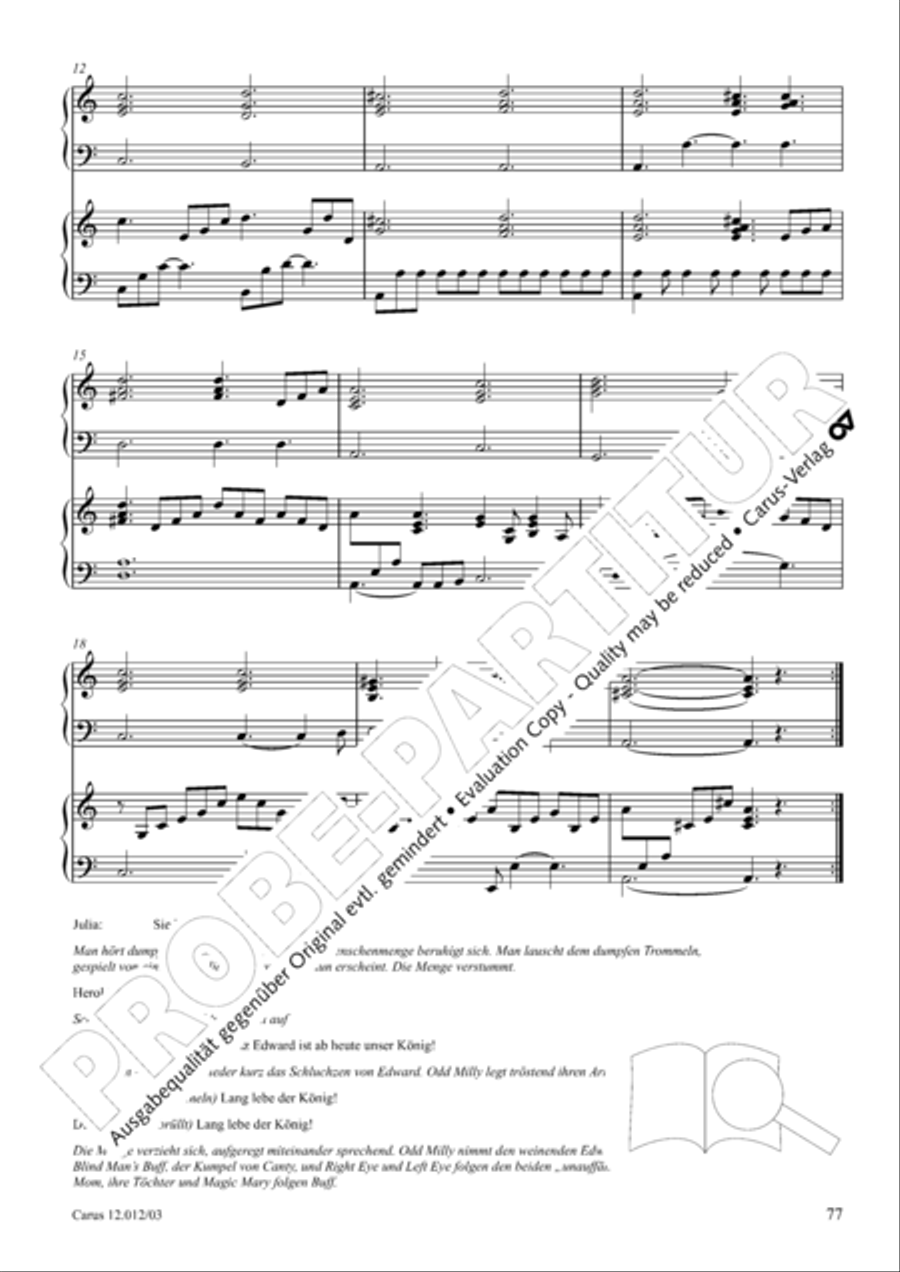 London Dreams 3-Part scores gallery preview page 78