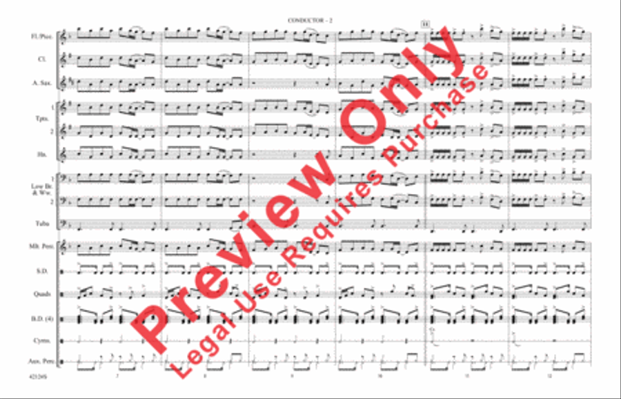 Best Day of My Life Best Day of My Life Marching Band scores gallery preview page 3