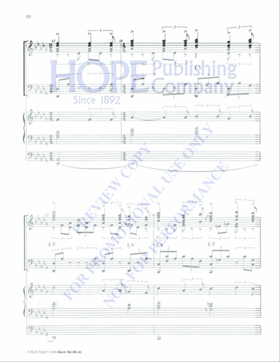 O Holy Night O Holy Night Orchestra scores gallery preview page 10