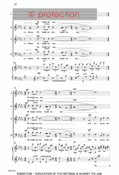 Canticle of the Sun - SATB divisi Octavo image number null