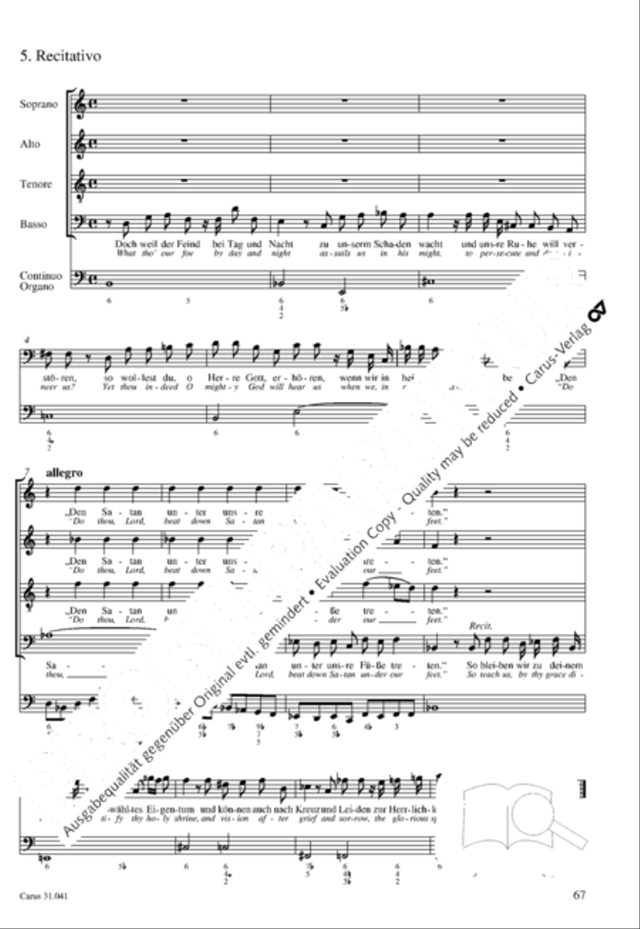 O Lord, we come to praise thee 4-Part scores gallery preview page 68