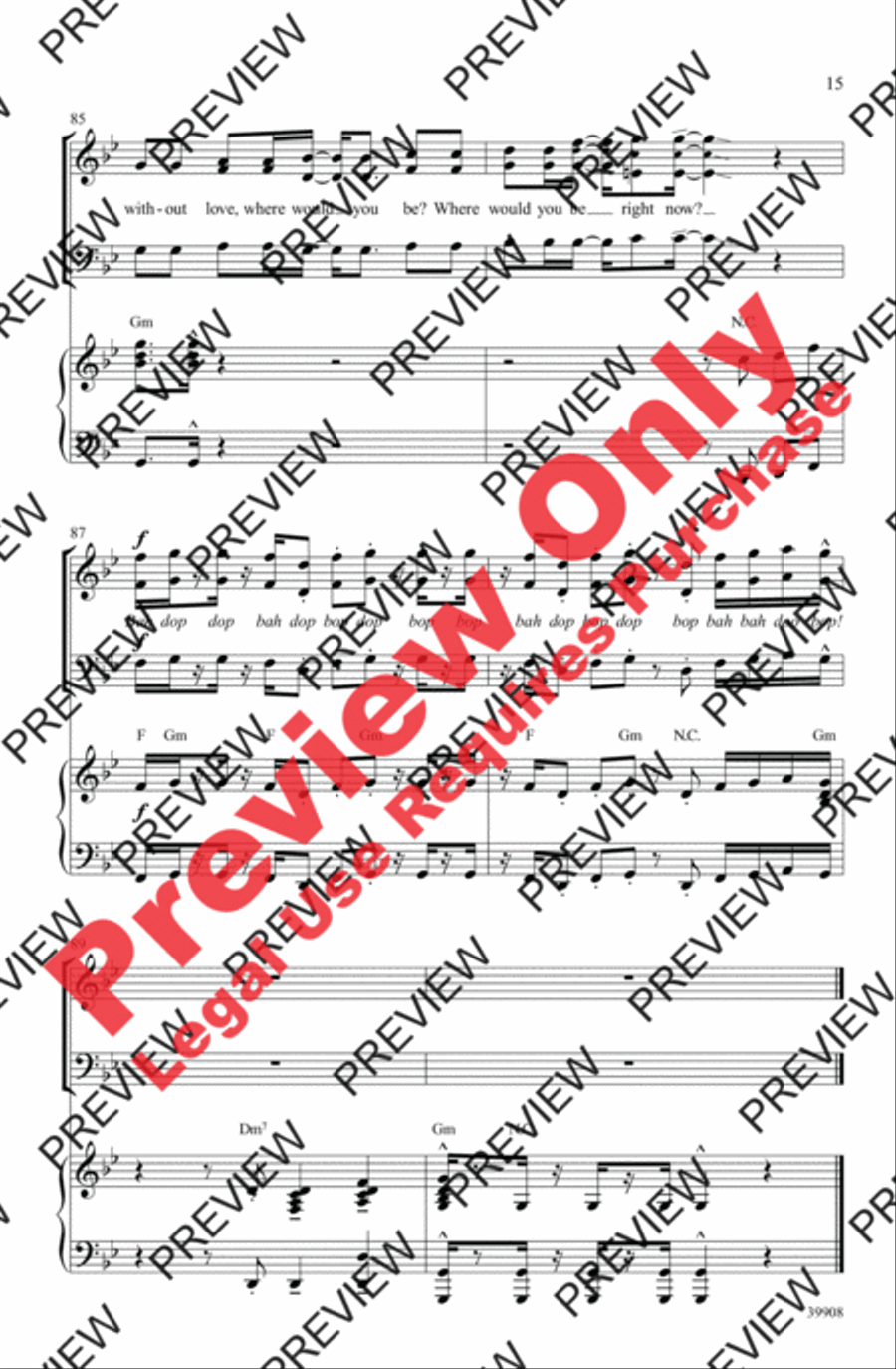 Long Train Runnin' Long Train Runnin' 3-Part scores gallery preview page 15