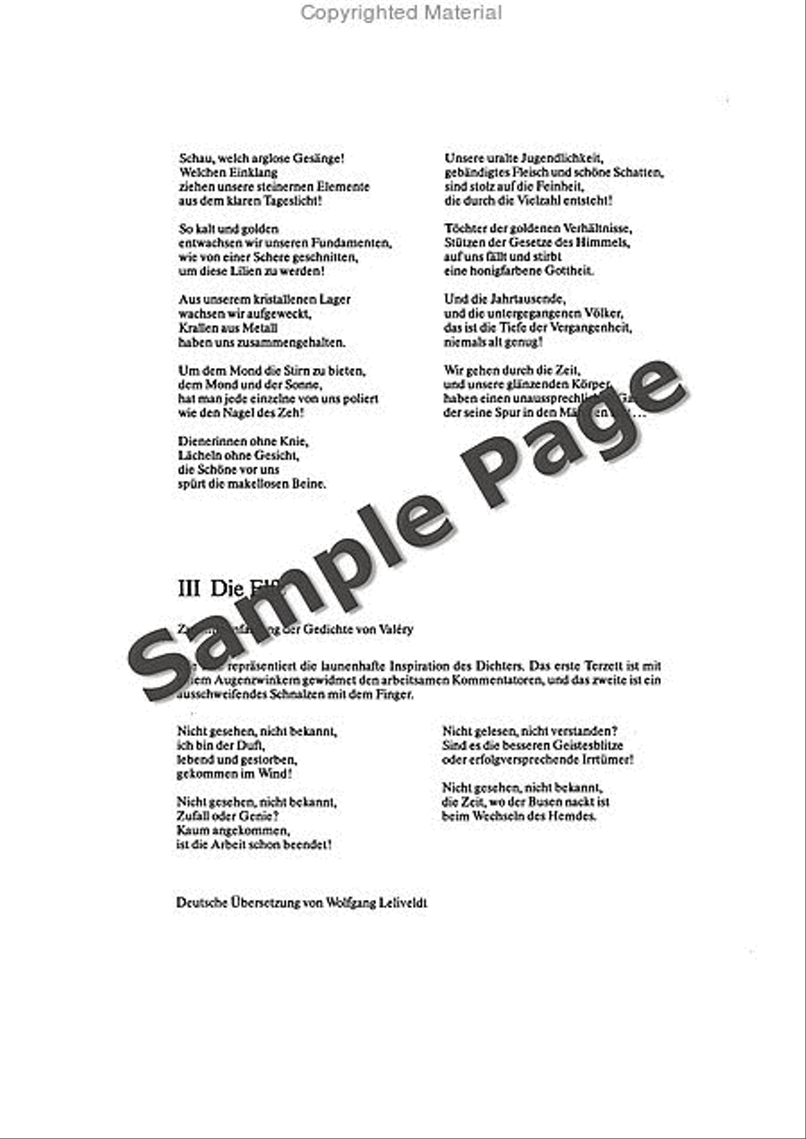 3 Poemes of Paul Valery SSAATTBB scores gallery preview page 7