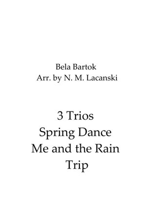 3 Trios Spring Dance Me and the Rain Trip