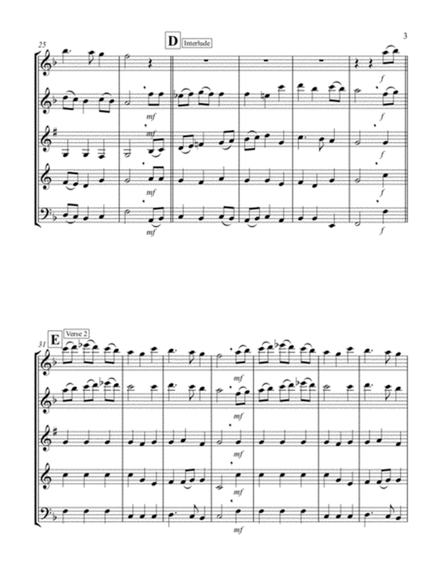 A Virgin Most Pure (F) (Woodwind Quintet - 1 Flute, 1 Oboe, 1 Clar, 1 Hrn, 1 Bassoon)