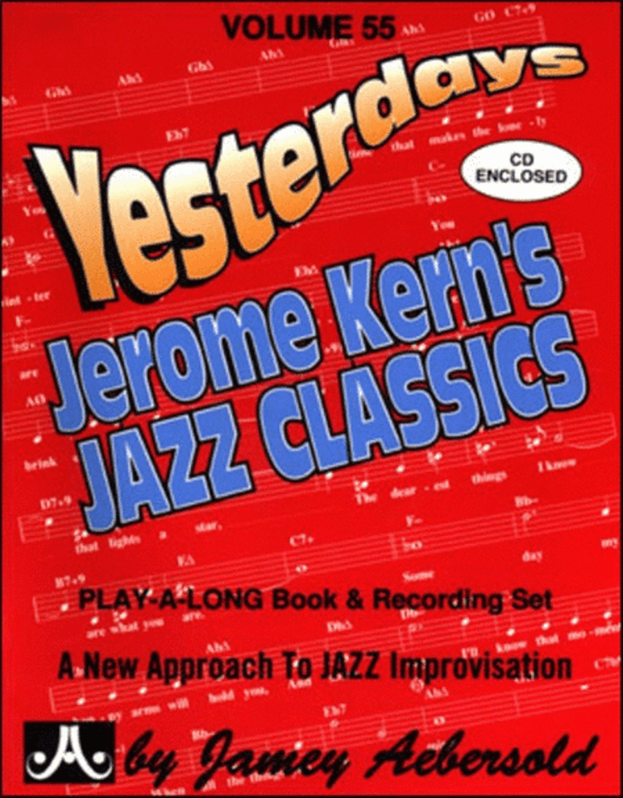Yesterdays Jerome Kern Classics Book/CD No 55 CD scores gallery preview page 1