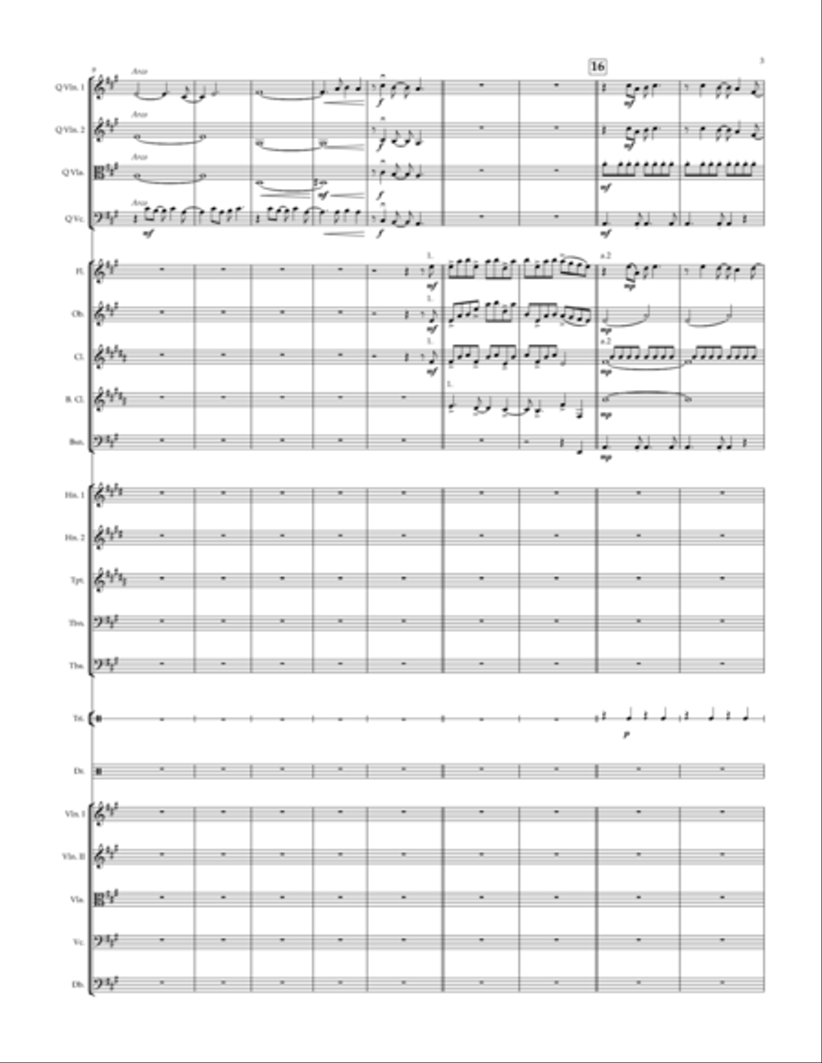 Here Comes The Sun Full Orchestra scores gallery preview page 4