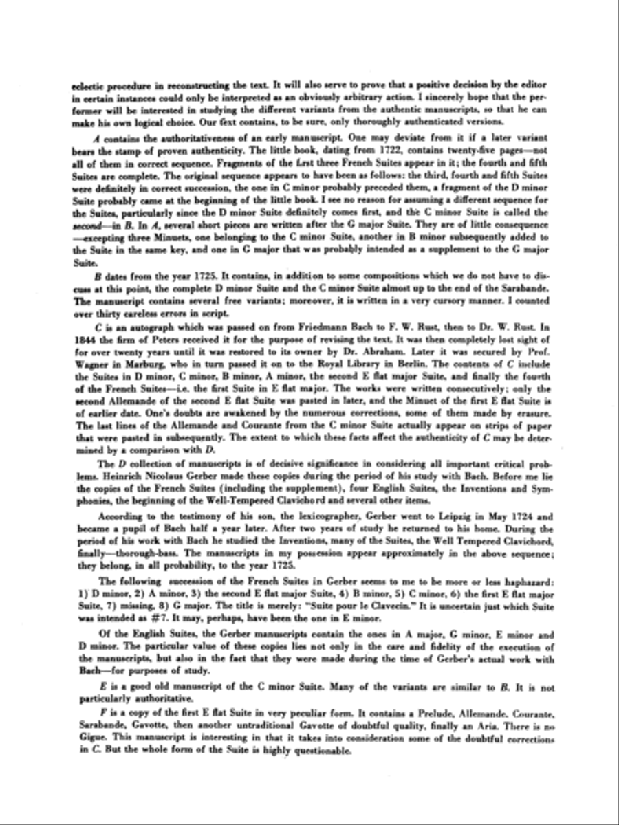 Six French Suites Piano Solo scores gallery preview page 4