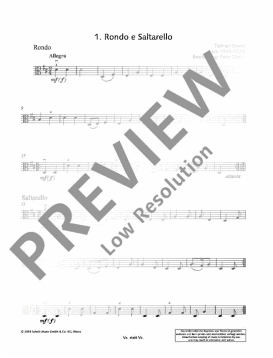 Classical Music for Children Viola scores gallery preview page 4