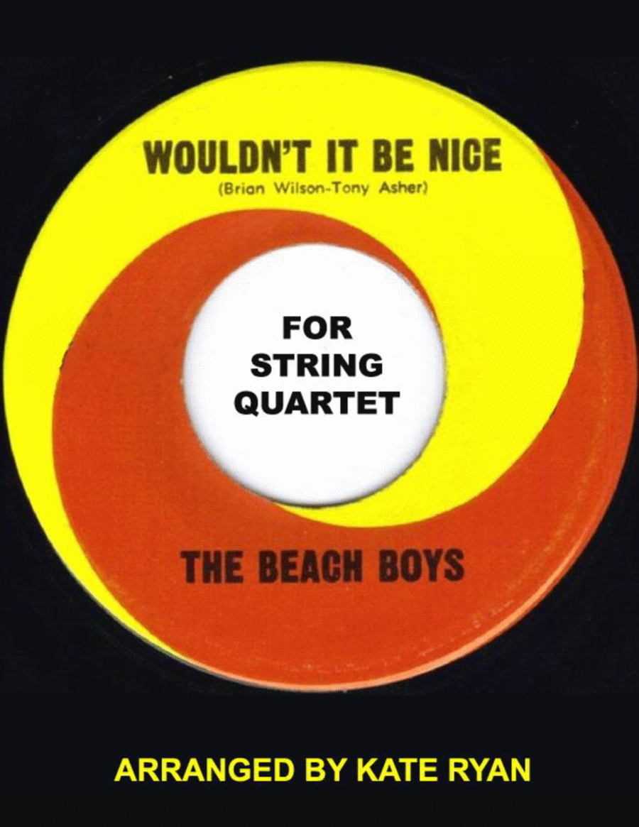 Wouldn't It Be Nice String Quartet scores gallery preview page 1