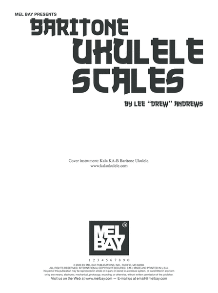 Baritone Ukulele Scales