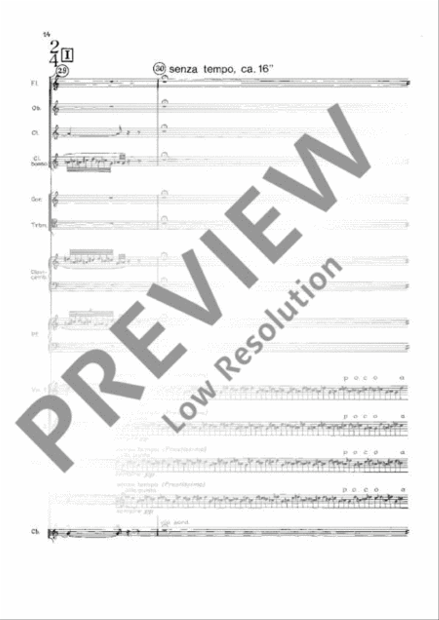 Chamber Concerto Oboe scores gallery preview page 21