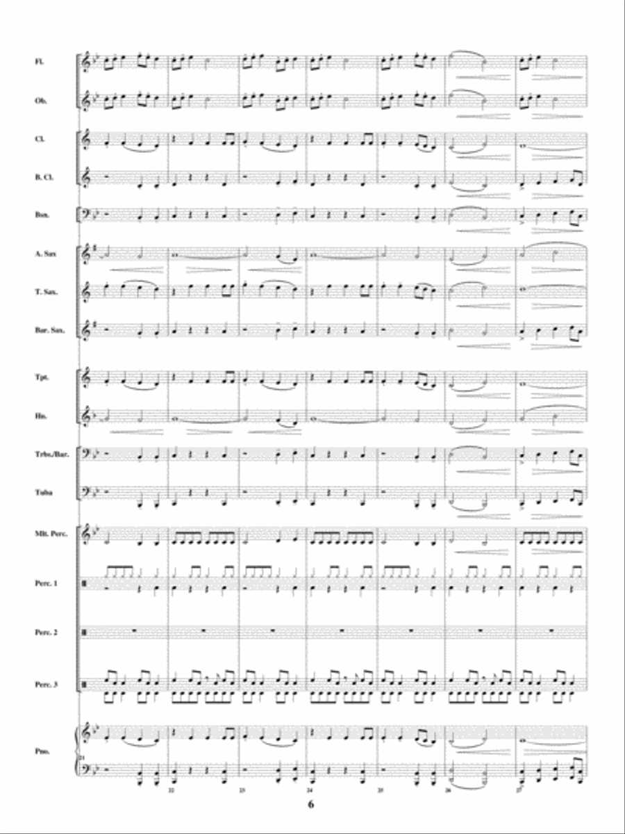 Surge Concert Band scores gallery preview page 5