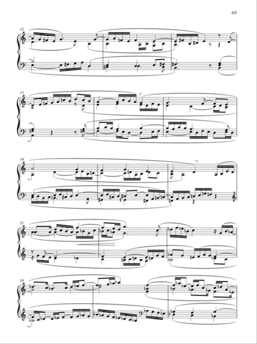Oxford Book of Lent and Easter Organ Music for Manuals Organ Solo scores gallery preview page 69