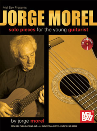 Book cover for Jorge Morel: Solo Pieces for the Young Guitarist