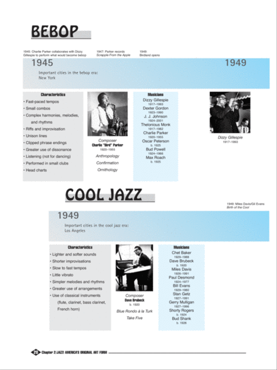 Jazz Pedagogy Textbook scores gallery preview page 5