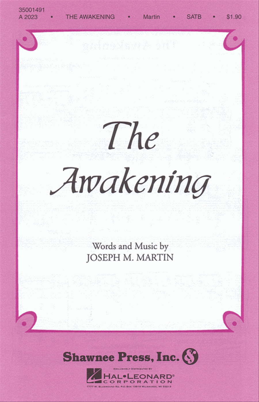The Awakening The Awakening TTBB scores gallery preview page 1