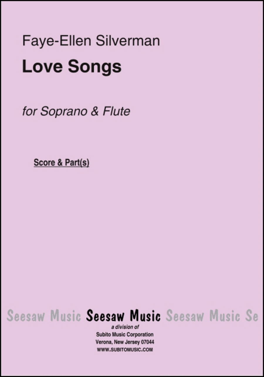 Love Songs Choir scores gallery preview page 1