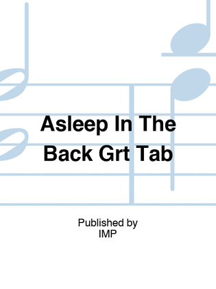 Elbow - Asleep In The Back Guitar Tab