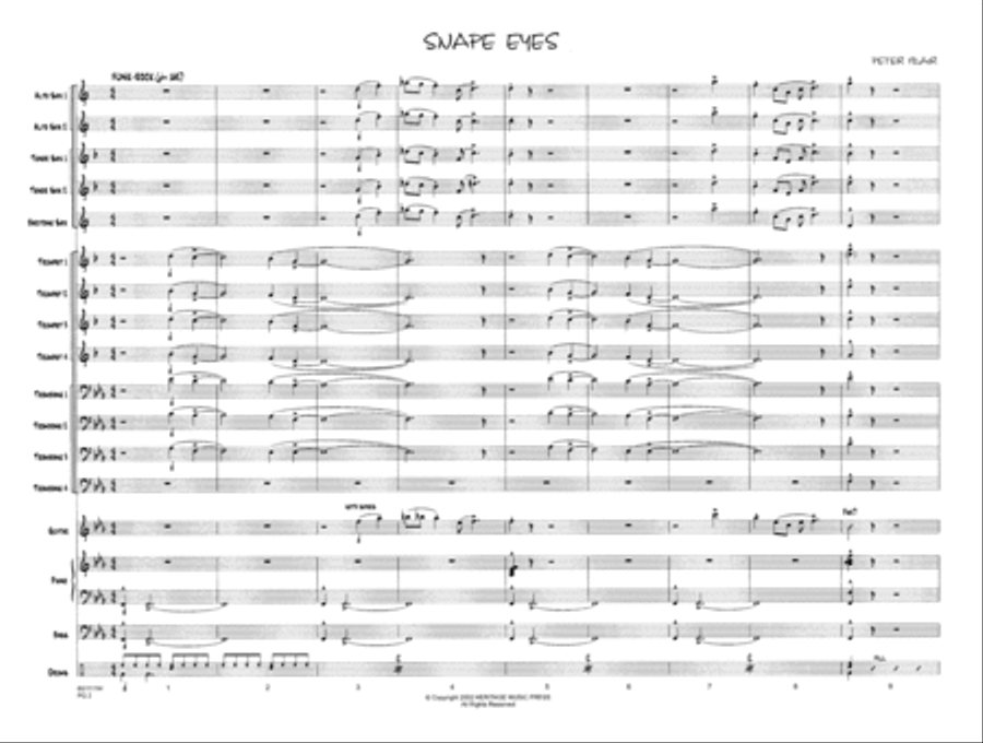 Snape Eyes Jazz Ensemble scores gallery preview page 2