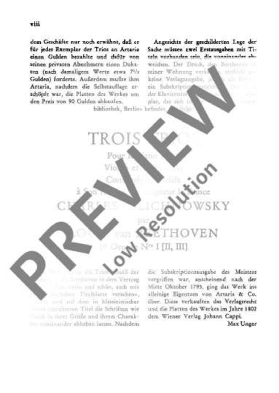 Piano Trio No. 3 C minor Piano Trio scores gallery preview page 9