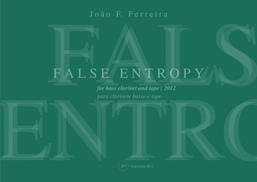 False Entropy Woodwind Duet scores gallery preview page 1