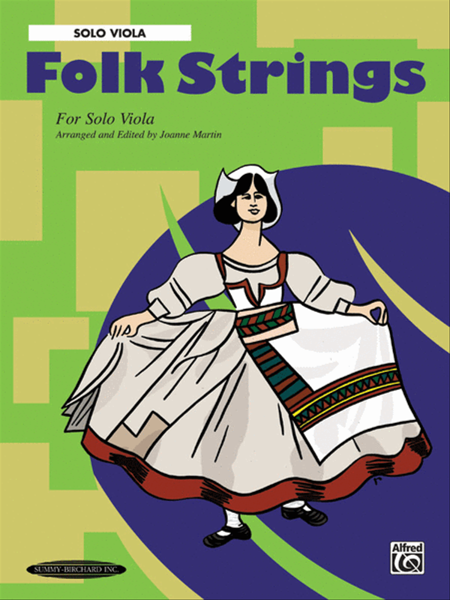 Folk Strings for Solo Instruments by Joanne Martin Viola Solo - Sheet Music