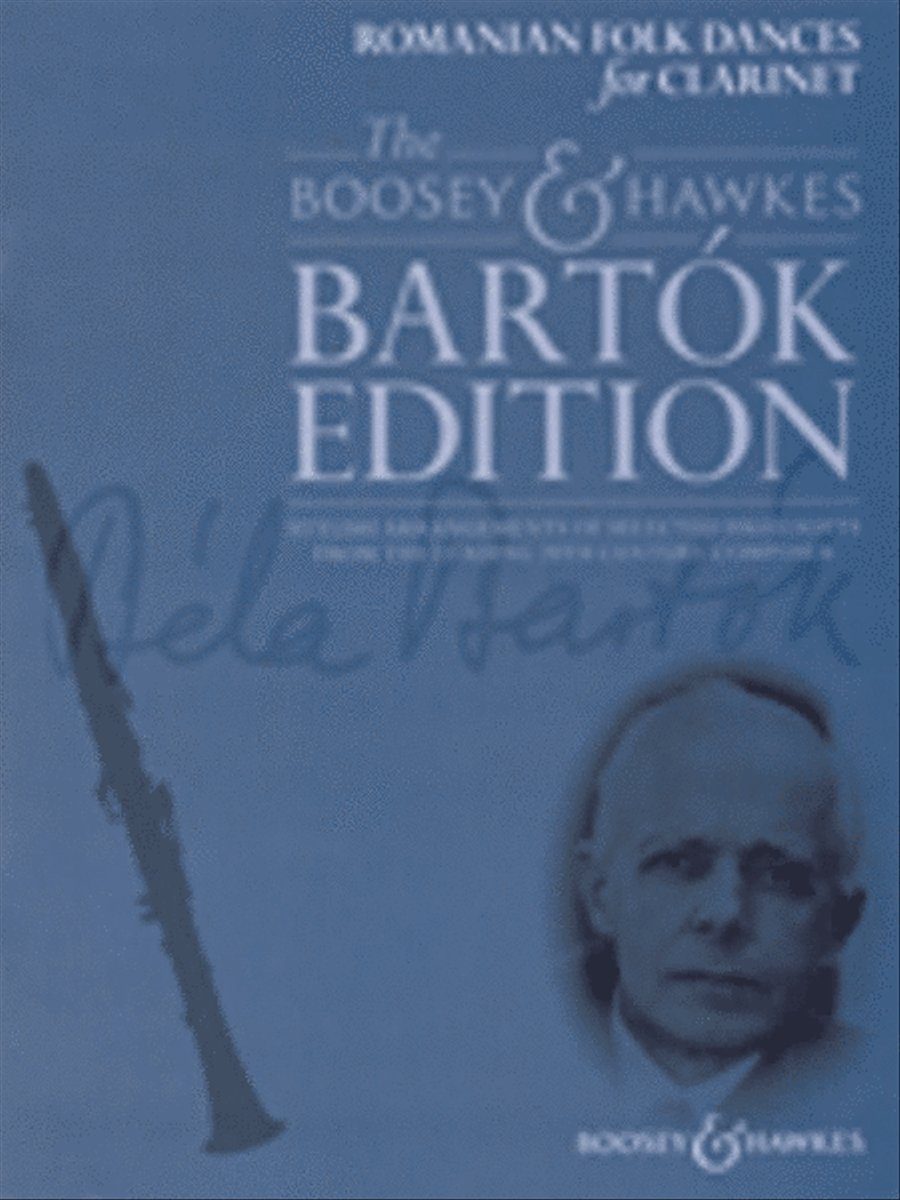 Romanian Folk Dances Romanian Folk Dances Clarinet Solo scores gallery preview page 1