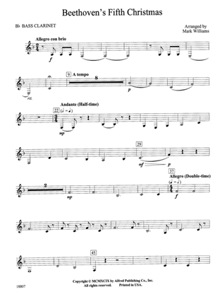 Beethoven's Fifth Christmas: B-flat Bass Clarinet