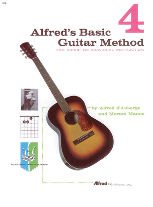 Book cover for Alfred's Basic Guitar Method, Book 4