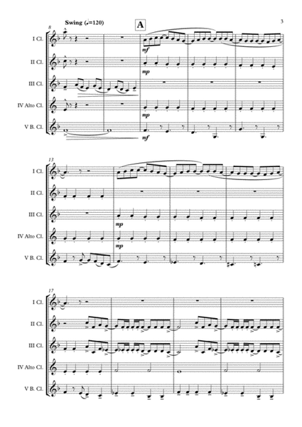 "Beatles Medley" Clarinet Choir arr. Adrian Wagner image number null