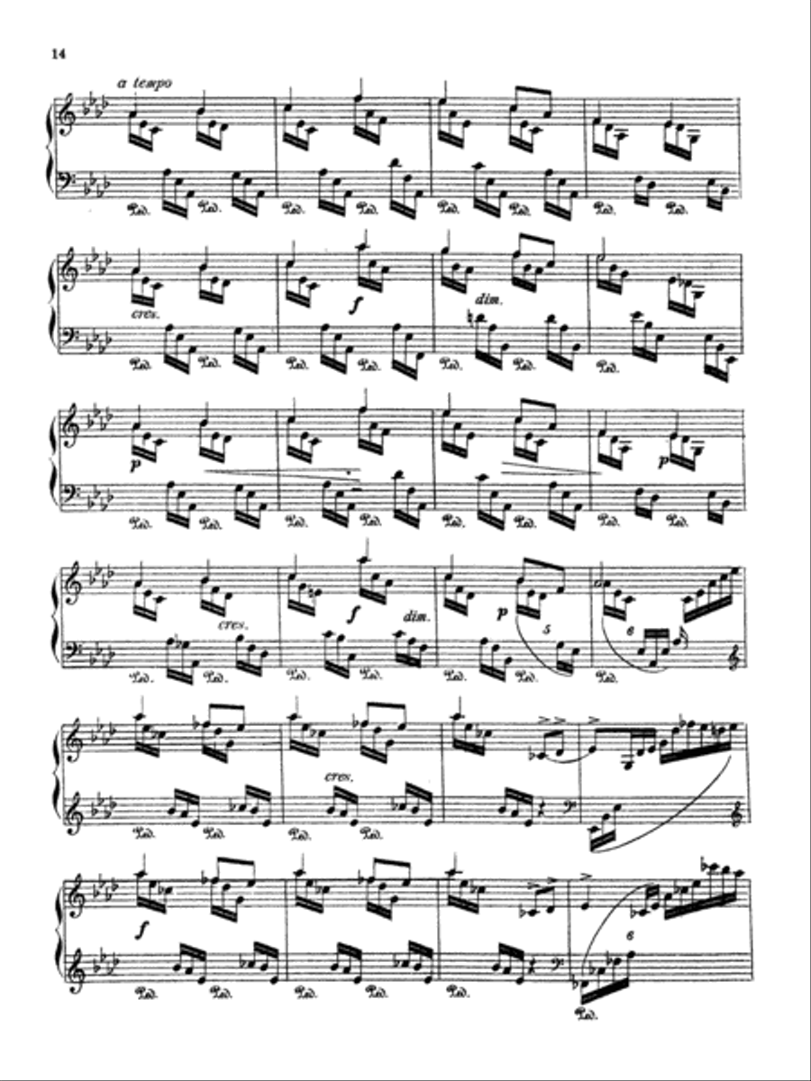 Godard: Four Piano Solos Godard: Four Piano Solos Piano Solo scores gallery preview page 4