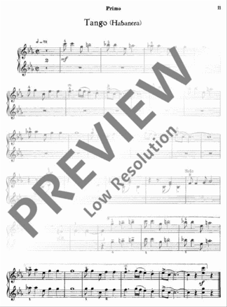 Easy Dances Piano Duet scores gallery preview page 12