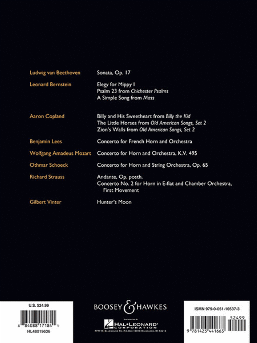 The Boosey & Hawkes Horn Anthology Piano Accompaniment scores gallery preview page 2