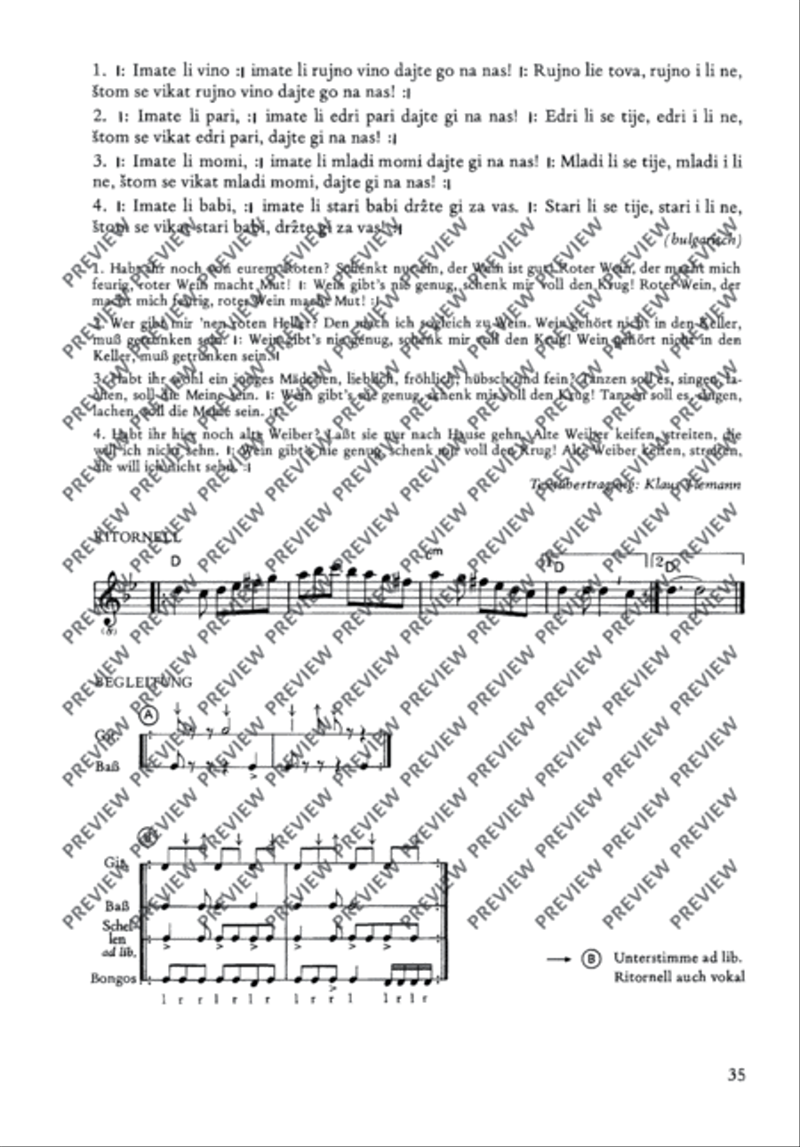 Imate li vino 4-Part scores gallery preview page 3