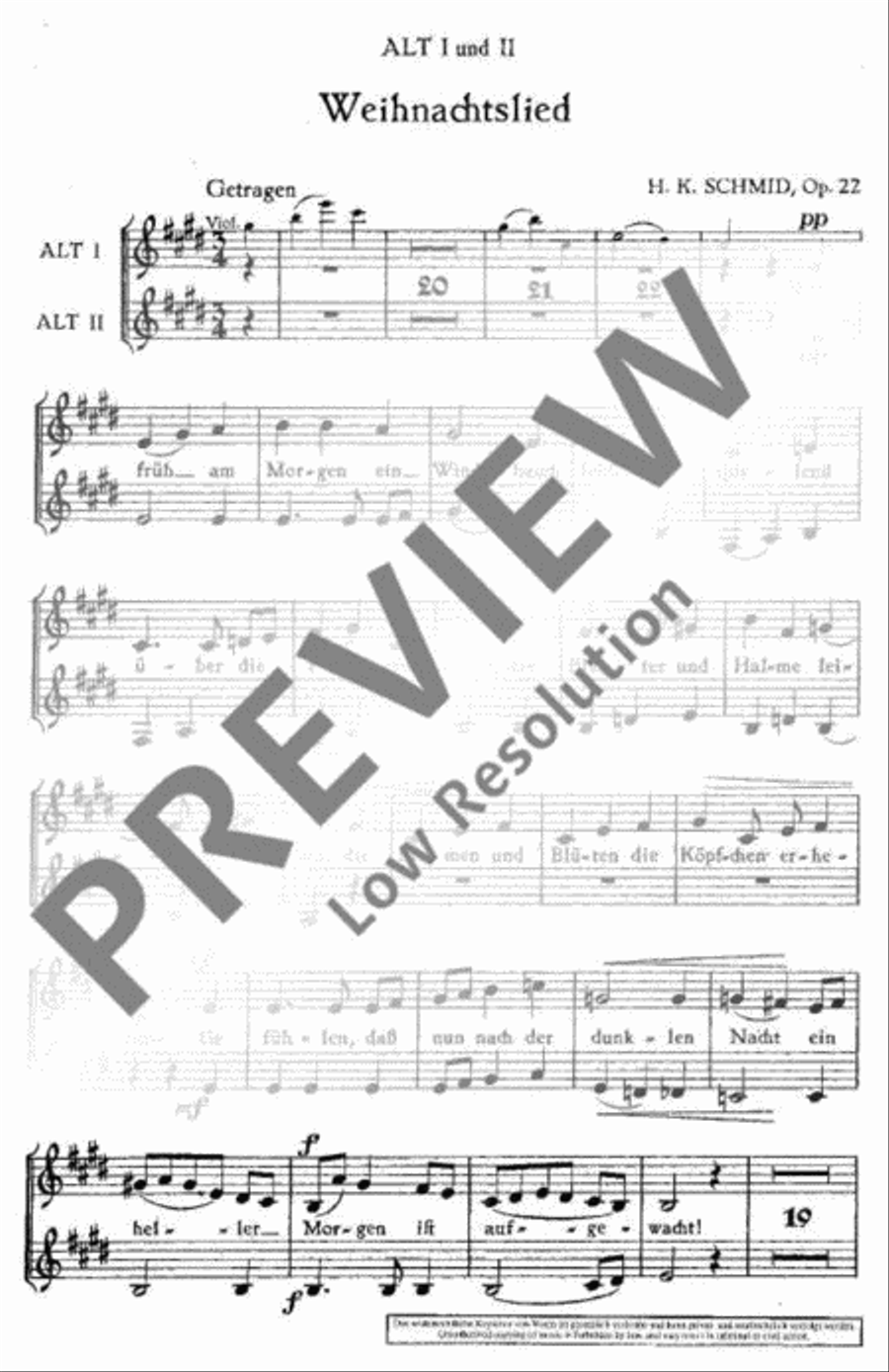 Weihnachtslieder Children's Choir scores gallery preview page 13